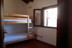 One of the students' bedrooms