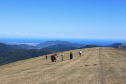 A hike with the Menorah family on mount Guardiabella
