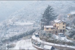 The only time in the last years when the school area has been covered by snow, providing a special atmosphere to the whole view