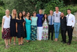 Some of the students who attended Menorah Mission School training program in the last years